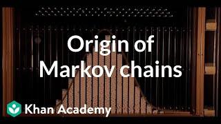 Origin of Markov chains | Journey into information theory | Computer Science | Khan Academy