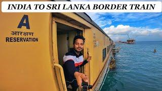 World’s most Dangerous Train journey - Pamban Bridge by Boat mail express