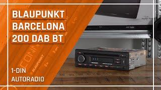 Blaupunkt Barcelona  - dezentes Bluetooth USB DAB Autoradio - das Wichtigste ist an Bord