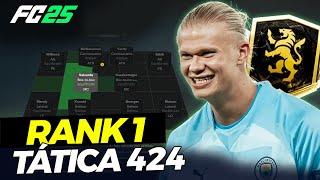 FORMAÇÃO 424 RANK 1! TÁTICA META ATUALIZADA | EA FC 25