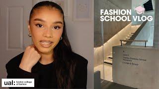 My First LCF Vlog!! Fashion School, Castings & City Life  | FREYA GODDARD