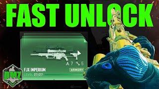 How to FAST UNLOCK FJX IMPERIUM (5 MINUTES)  in Warzone 3 DMZ SOLO