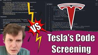 Applied to Tesla: Full Coding Challenge