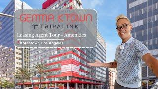 Gemma Apartments Leasing Agent Tour | Amenities | Los Angeles Koreatown | Tripalink