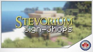 [Tutorial] How to set up a sign-shop on Stevorium!