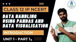 CLASS 12 IP UNIT 1 DATA HANDLING USING PANDAS AND DATA VISUALISATION  | ONE SHOT | PYTHON PANDAS |