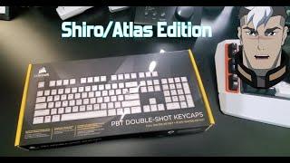 SpaceDad's Voltron/Shiro Themed Logitech G710+ Keyboard w/ Corsair PBT Keycap Review