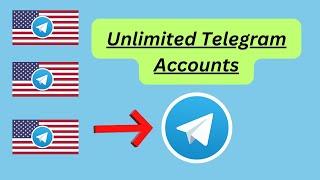 HOW TO CREATE UNLIMITED TELEGRAM ACCOUNTS WITHOUT PHONE NUMBER 2024