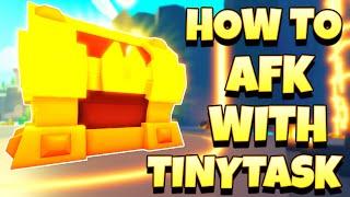 How To AFK With TinyTask in Pet Simulator X (Roblox)