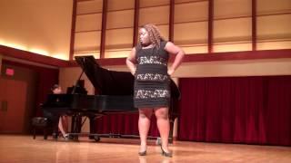 Nattalyee Heather Randall singing "Random Black Girl"