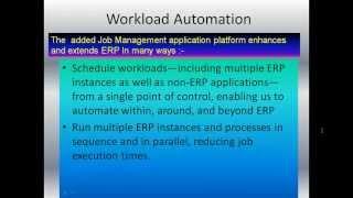 What is Workload Automation?