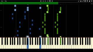 Initial D 5th Stage (Ken Blast) - The Top Synthesia Piano MIDI //Nyinny