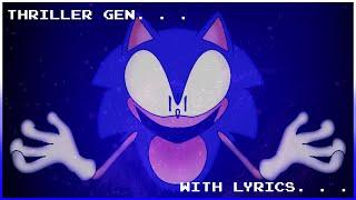 Thriller Gen With Lyrics - Vs. Rewrite Lyrical Cover by Dwerbi