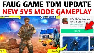 Faug | Faug New Update Tdm 5v5 Mode Faug Update Today Faug Tdm Mode Update, Faug Tdm Gameplay, FAUG