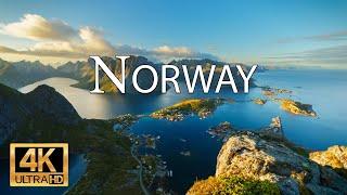 Norway AMAZING beautiful nature with relaxing music, 4k Ultra HD | Relaxation film