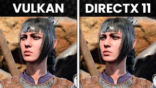 Baldur's Gate 3 - Vulkan vs DirectX 11 | 4K & 1440p | RTX 4080