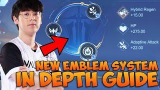 NEW EMBLEM SYSTEM GUIDE WHAT YOU SHOULD AND SHOULD NOT USE | Mobile Legends
