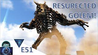Taking on the God Magmasaur and new our Golem! Ark Eternal Genomes! E51 Ark Survival Evolved Modded