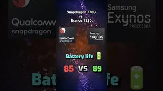 Comparation Snapdragon 778G vs Exynos 1280 ️ #Hicham_full_reviews #cpu #performance #snapdragon