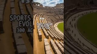 Evolution of  stadium made with AI #evolution #stadium #ai