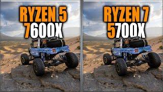 7600X vs 5700X Benchmarks | 15 Tests - Tested 15 Games and Applications