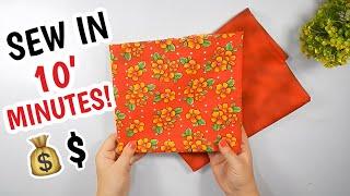 SEW IN 10 MINUTES! SEWING PROJECTS for the KITCHEN |  SEWING ideas for the home