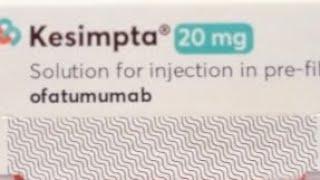 Ofatumumab injection for multiple sclerosis