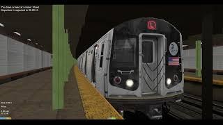 OpenBVE NYC Subway: R143 L to Myrtle-Wyckoff
