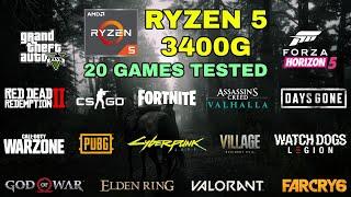 Ryzen 5 3400G (Vega 11) | is it Worth in 2022? | 20 Games Tested