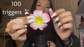 100 triggers in 100 seconds-asmr