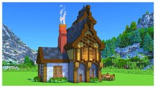 Minecraft: How To Build a Simple Medieval House | Tutorial