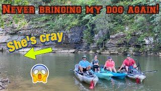 Cadron Creek / Kayak Fly Fishing / We Flipped