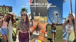 COACHELLA 2024 !!!!! camp poosh, 818, celcius parties and the dream festival!!