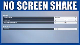 How To Disable Screen Shake In Overwatch 2