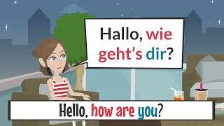 German Dialogs for beginners | Deutsche Dialoge für Anfänger | Niveau A1