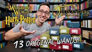 ALL 13 ORIGINAL Wizarding World of Harry Potter Wands | Rare Ollivanders Collection