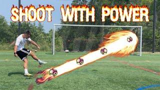 Develop DANGEROUS Longshots with these Drills | Master Powerful Shots in Soccer