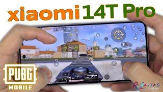 Xiaomi 14T Pro PUBG Mobile Gaming review | FPS & Battery Drain test