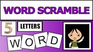 Scrambled Words Games | Jumbled Word Game | Guess the Word Game | Word Scramble | SW Scramble