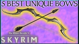 5 STRONGEST UNIQUE BOWS (+LOCATIONS) in TESV: Skyrim SE - Caedo's Countdowns