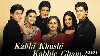 Kabhi Khushi Kabhie Gham.(2001) Full movie HD | Shahrukh Khan ,Amitabh Bachan | KajoL