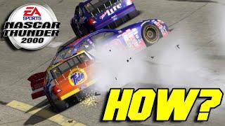 THE UNLUCKIEST DEGA RACE! | NASCAR Thunder 2000