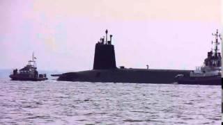 UK submarine heading to Faslane