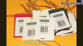 How to design barcode labels using Barcode Maker Software