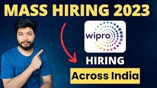 Wipro Recruitment 2023 | Off Campus Recruitment Drive |  Wipro Mass Hiring @Job4freshers