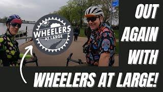 Cycling in Nottingham!  Riding with Wheelers at Large - We Are Out Again