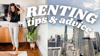 TIPS FOR RENTERS *must know* | COSTS, apartment hunting tips & moving advice