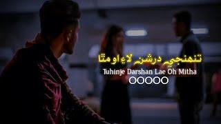 TUNHJE_DARSHAN_LAE_OH_MITHA || Shaman Ali Mirali || SINDHI_LOFI_SONG️