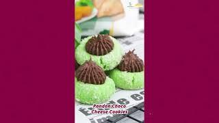 Pandan Choco Cheese Cookies - Tepung Terigu Gatotkaca