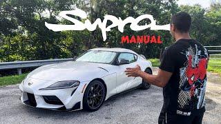 I Bought a 2023 Manual Toyota Supra! Revs & Pulls